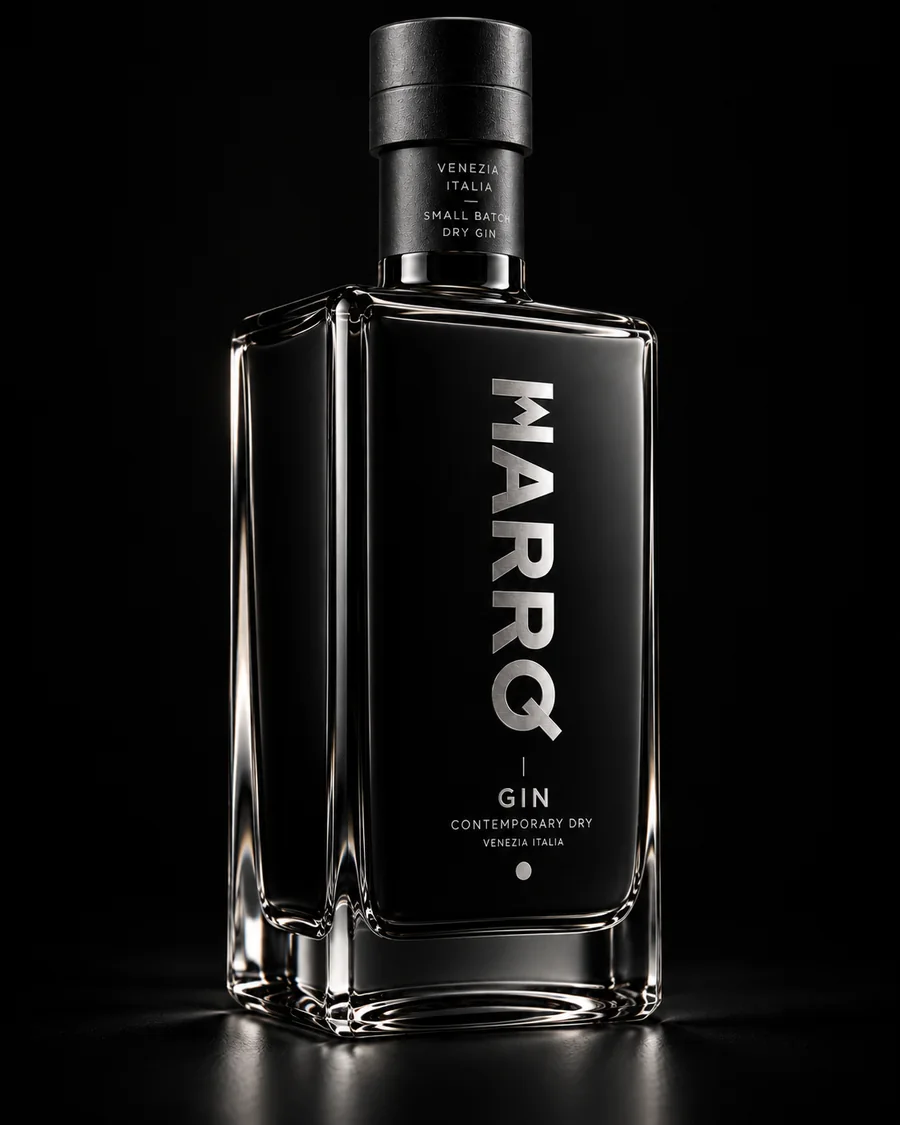 MARRQ bottle three-quarter view